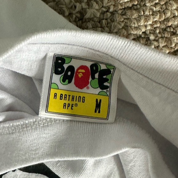 White Chrome Hearts X Bape Tshirt Medium - Picture 3 of 4